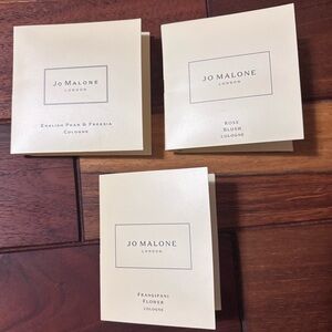 Jo Malone colognes 4 (not 3!) x 1.5 mls